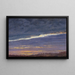 Cielo nuvoloso della sera - Caspar David Friedrich — quadro incorniciato alla parete