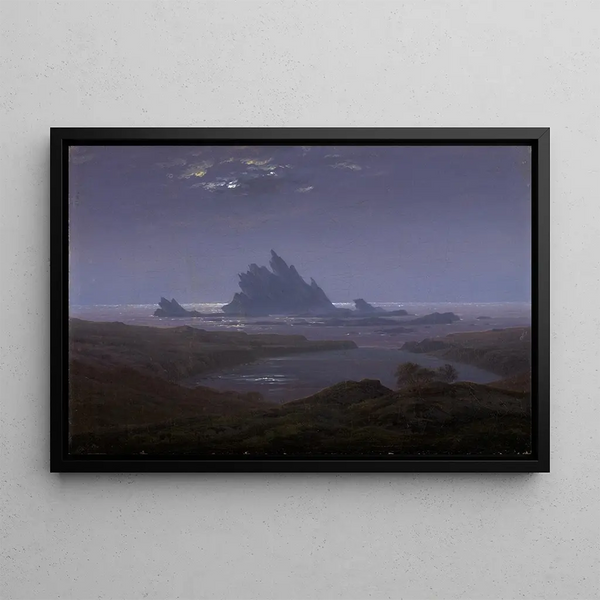 Caspar David Friedrich - Felsenriff am Meeresstrand.webp