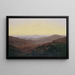Monti dei Giganti Riesengebirge - Caspar David Friedrich — quadro incorniciato alla parete