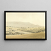 Paesaggio di media montagna - Caspar David Friedrich — quadro incorniciato alla parete