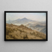 Montagne nella nebbia in aumento - Caspar David Friedrich — quadro incorniciato alla parete