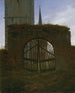La porta del cimitero Il cimitero - Caspar David Friedrich — vista dell’opera