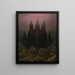 La Croix dans les montagnes - Caspar David Friedrich — quadro incorniciato alla parete