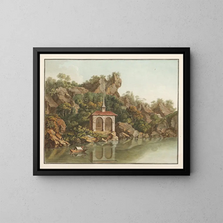 Caspar Wolf - Chapelle de Guillaume Tell sur le Lac des quatre Cantons.webp