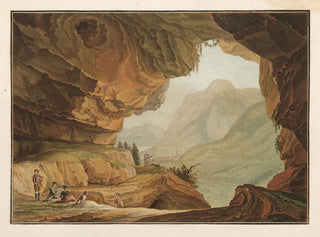 Caspar Wolf - Vue de la Caverne du Dragon dans le Canton dUnterwalden.webp