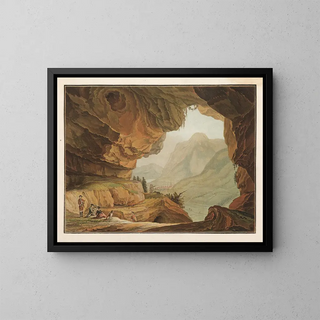 Caspar Wolf - Vue de la Caverne du Dragon dans le Canton dUnterwalden.webp