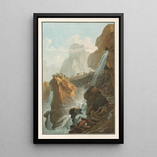 Caspar Wolf - Vue de la Chute du Torrent de Gelten.webp
