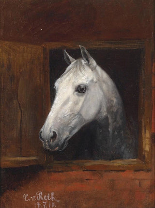 Caspar von Reth - Portrait eines Schimmels.webp