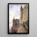 Riproduzione del dipinto Mont Saint-Michel Francia - Cass Gilbert