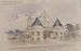 Studio preliminare per un edificio di armeria per Shattuck School Faribault Minnesota - Cass Gilbert — vista dell’opera