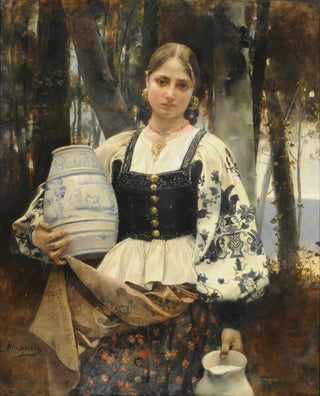 Casto Plasencia - The milkmaid.webp