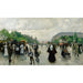 Riproduzione del dipinto Ce qui se passe à Copenhague - Paul Fischer