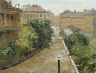 Cecil van Haanen - Blick aus der Wohnung des Knstlers auf das Palais Coburg.webp