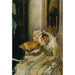 Riproduzione del dipinto Nella chiesa - Cecil van Haanen