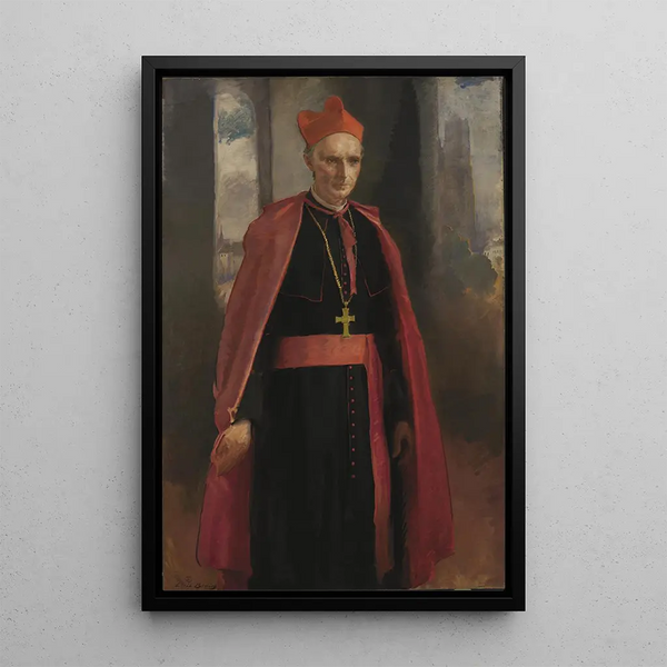 Cardinal Mercier - Cecilia Beaux — quadro incorniciato alla parete