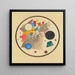 Cercle lumineux - Wassily Kandinsky — quadro incorniciato alla parete