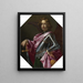 San Michele Arcangelo - Cesare Dandini — quadro incorniciato alla parete