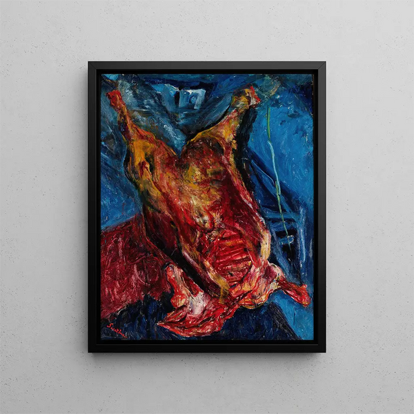 Carcassa di manzo - Chaïm Soutine — quadro incorniciato alla parete