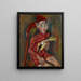 Bambino con un giocattolo - Chaïm Soutine — quadro incorniciato alla parete