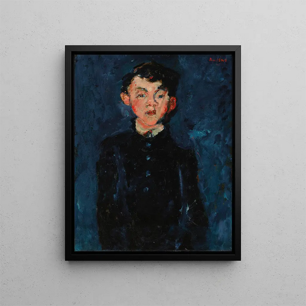 Il Cacciatore - Chaïm Soutine — quadro incorniciato alla parete