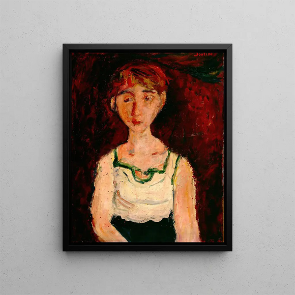 Piccola ragazza - Chaïm Soutine — quadro incorniciato alla parete