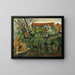 Case in un paesaggio - Chaïm Soutine — quadro incorniciato alla parete