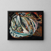 Natura morta con pesci - Chaïm Soutine — quadro incorniciato alla parete