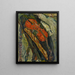 Natura morta con violino, pane e pesce - Chaïm Soutine — quadro incorniciato alla parete