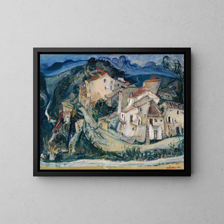 Cham Soutine - View of Cagnes.webp