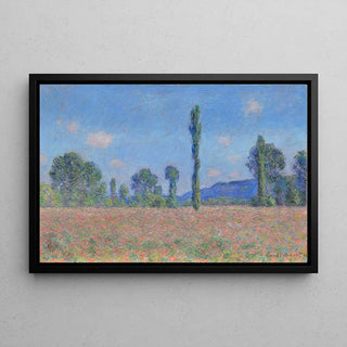 Campo di papaveri, Giverny di Claude Monet