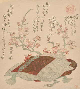 Chapitre IV Un conte de solitude romantique de la série Contes d'Ise par le groupe poétique d'Asakusa et Shunman - Kubo Shunman