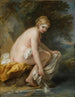 Una ninfa al suo bagno - Charles André van Loo — vista dell’opera