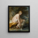 Una ninfa al suo bagno - Charles André van Loo — quadro incorniciato alla parete