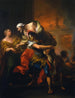 Enea che salva suo padre dall'incendio di Troia - Charles André van Loo — vista dell’opera