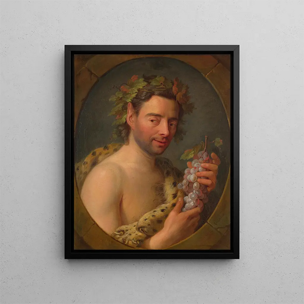 Bacchus - Charles André van Loo — quadro incorniciato alla parete