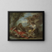 Rinaldo e Armida - Charles André van Loo — quadro incorniciato alla parete