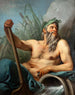 Dio del fiume - Charles André van Loo — vista dell’opera