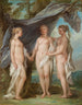 Le Tre Grazie - Charles André van Loo — vista dell’opera