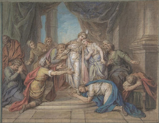 CharlesAntoine Coypel - Joseph Recognized by his Brothers.webp
