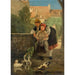 Nutrire le anatre - Charles-Bertrand d'Entraygues — vista dell’opera