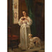 La lecture - Charles-Désiré Hue — vista dell’opera