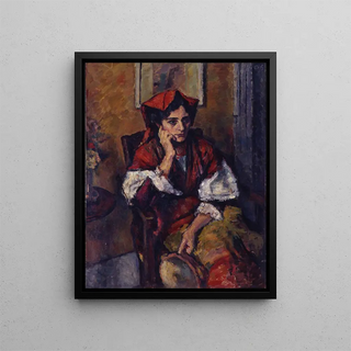 CharlesFranoisProsper Gurin - Italian Woman with Tambourine.webp