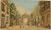Decor di scena con attori e ballerini in performance - Charles-François Hutin — vista dell’opera