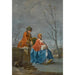 Riproduzione del dipinto Inverno - Charles-Joseph Flipart