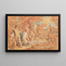 Diane e Atteone - Charles-Joseph Natoire — quadro incorniciato alla parete