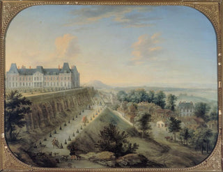 CharlesLopold Grevenbroeck - Vue du ChteauVieux et de la terrasse de Meudon.webp