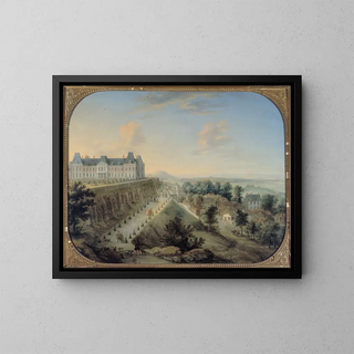 CharlesLopold Grevenbroeck - Vue du ChteauVieux et de la terrasse de Meudon.webp
