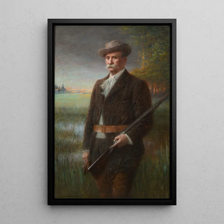 CharlesLucien Landre - Henry Vasnier en tenue de chasse.webp