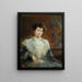 Mme Govern - Charles-Lucien Landre — quadro incorniciato alla parete