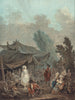 Matrimonio nel villaggio di Noce de Village - Charles-Melchior Descourtis — vista dell’opera